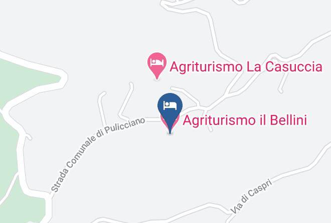 Arezzo - Agriturismo Il Bellini Maps
