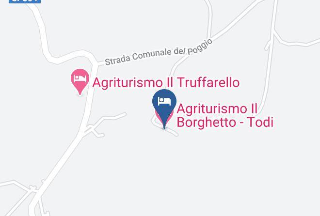 Perugia - Agriturismo Il Borghetto Todi Maps