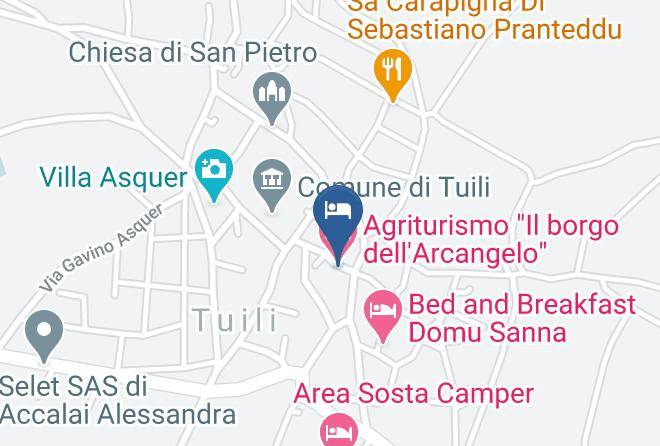 Province Of South Sardinia - Agriturismo Il Borgo Dell'arcangelo Maps