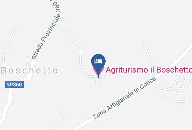 Ancona - Agriturismo Il Boschetto Maps