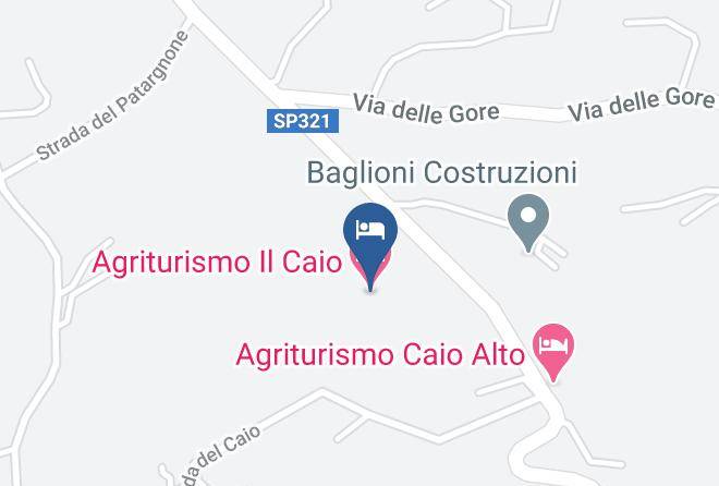 Siena - Agriturismo Il Caio Maps
