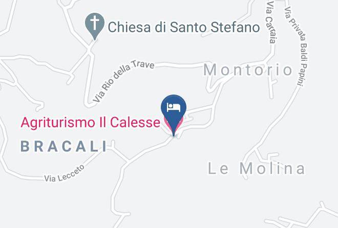 Pistoia - Agriturismo Il Calesse Maps