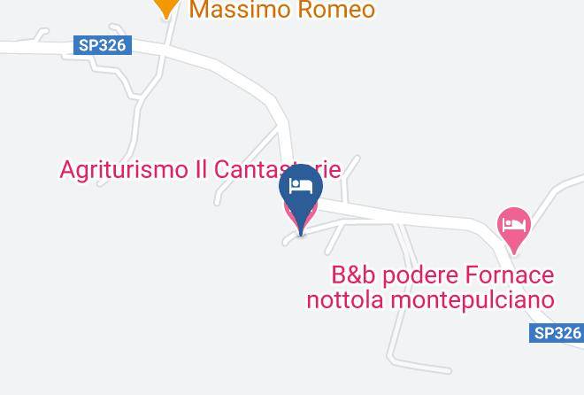Siena - Agriturismo Il Cantastorie Maps