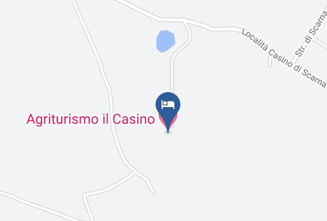 Siena - Agriturismo Il Casino Maps