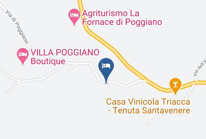 Siena - Agriturismo Il Cavalierino Maps