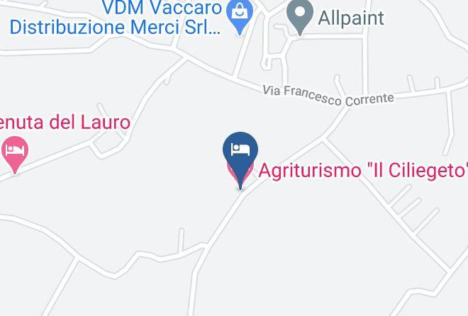 Bari - Agriturismo Il Ciliegeto Maps