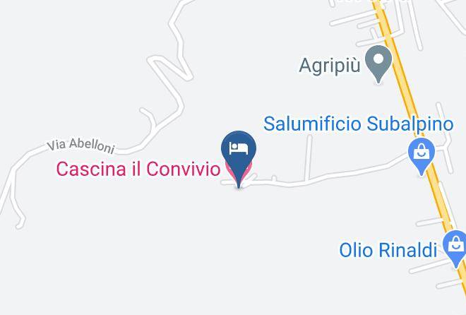 Cuneo - Cascina Il Convivio Maps