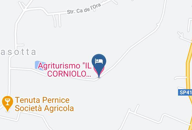 Piacenza - Agriturismo Il Corniolocastelnovo Val Tidone Borgonovo Val Tidone Maps