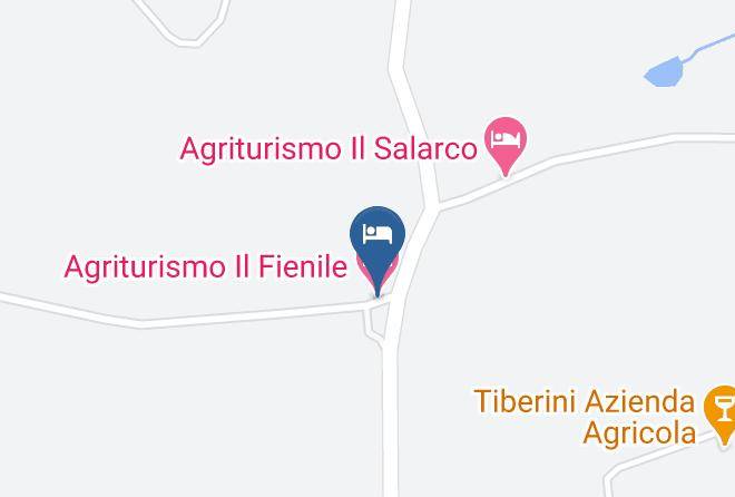 Siena - Agriturismo Il Fienile Maps