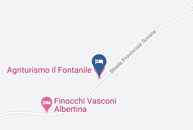 Grosseto - Agriturismo Il Fontanile Maps