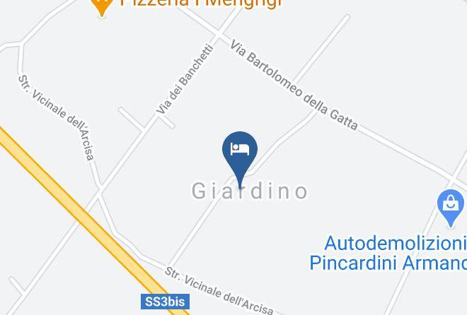 Arezzo - Agriturismo Il Giardino Maps