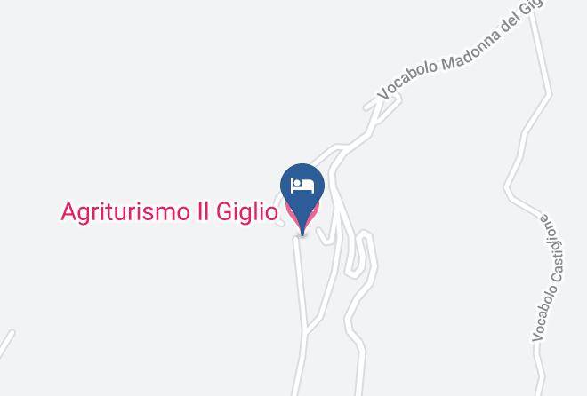 Rieti - Agriturismo Il Giglio Maps