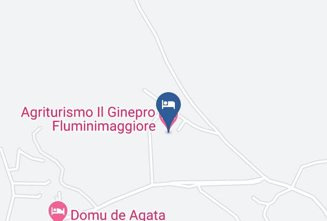 Province Of South Sardinia - Agriturismo Il Ginepro Fluminimaggiore Maps