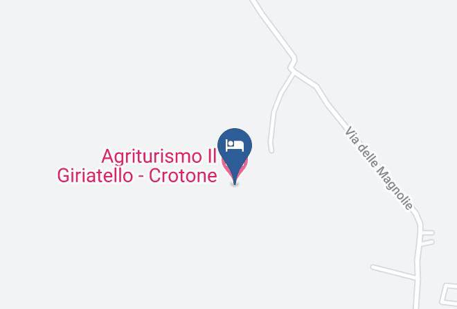 Crotone - Agriturismo Il Giriatello Crotone Maps