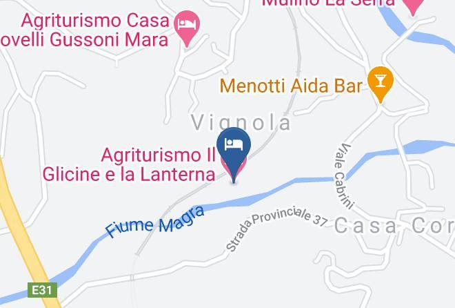 Massa Carrara - Agriturismo Il Glicine E La Lanterna Maps