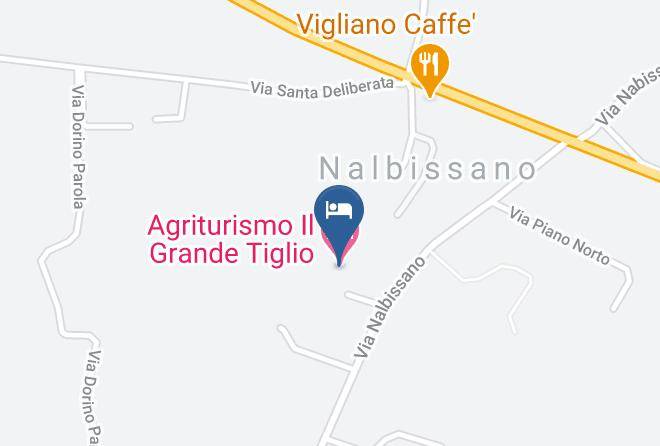 Asti - Agriturismo Il Grande Tiglio Maps