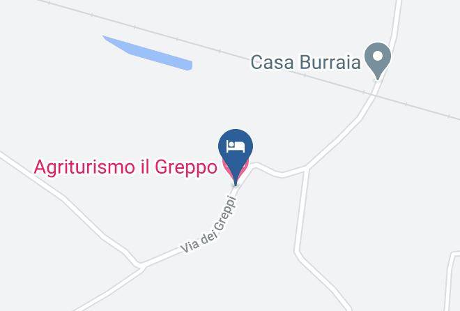 Siena - Agriturismo Il Greppo Maps