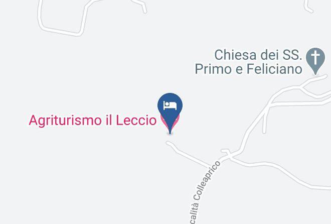 Ancona - Agriturismo Il Leccio Maps