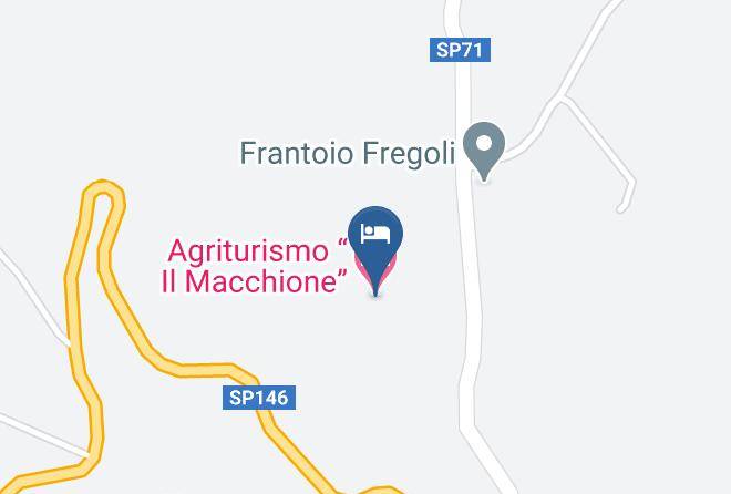 Siena - Agriturismo Il Macchione Maps