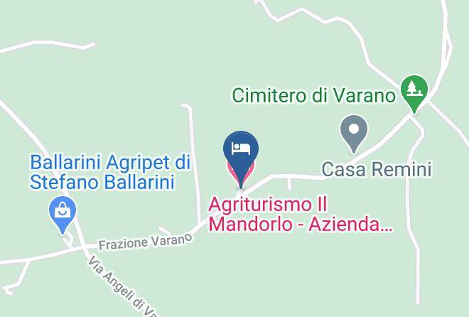 Ancona - Agriturismo Il Mandorlo Azienda Agricola Ferrato Maps