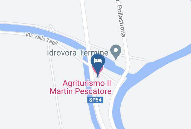 Venice - Agriturismo Il Martin Pescatore Maps