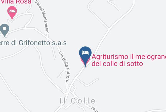 Perugia - Agriturismo Il Melograno Del Colle Di Sotto Maps