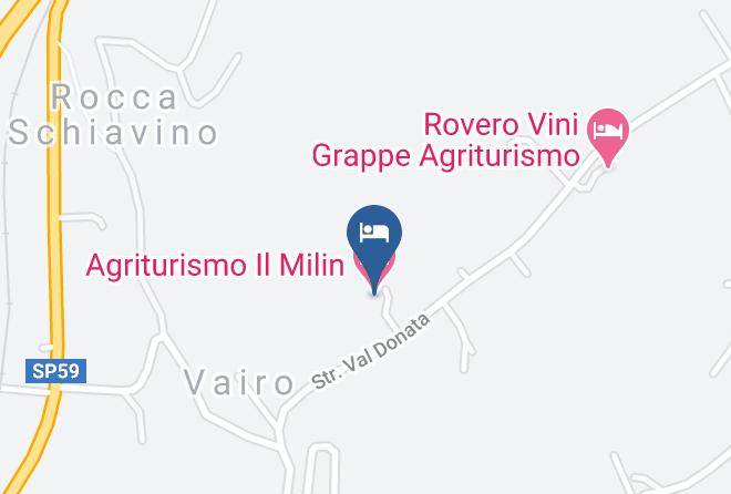 Asti - Agriturismo Il Milin Maps