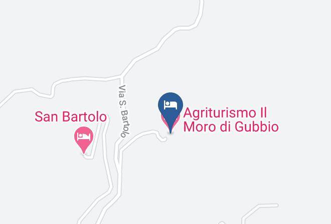 Perugia - Agriturismo Il Moro Di Gubbio Maps