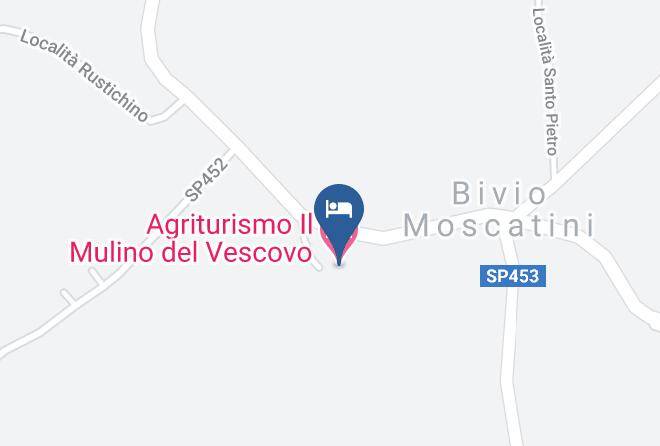 Perugia - Agriturismo Il Mulino Del Vescovo Maps