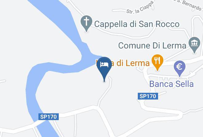 Alessandria - Agriturismo Il Mulino Di Lerma Maps