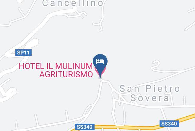 Como - Hotel Il Mulinum Agriturismo Maps
