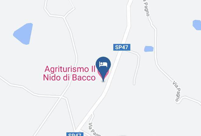 Cuneo - Agriturismo Il Nido Di Bacco Maps