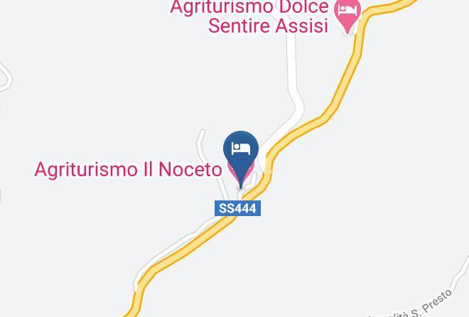 Perugia - Agriturismo Il Noceto Maps