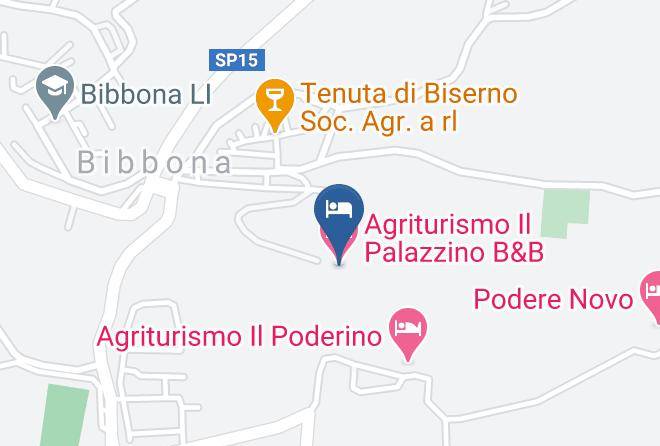 Leghorn - Agriturismo Il Palazzino B&b Maps
