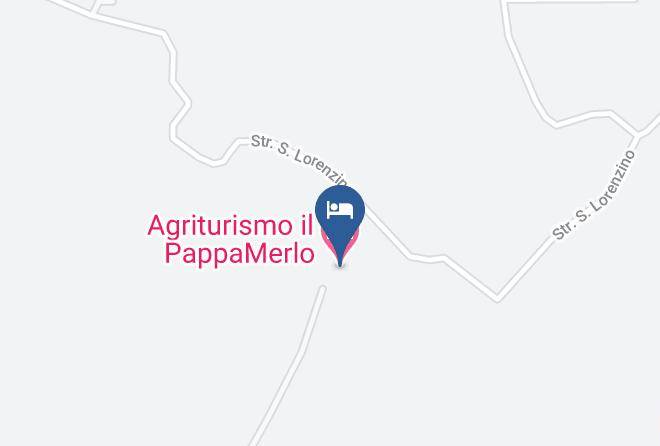 Perugia - Agriturismo Il Pappamerlo Maps