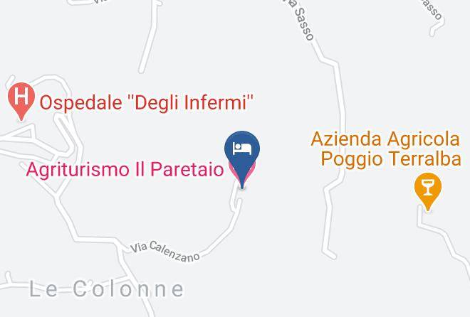 Pisa - Agriturismo Il Paretaio Maps