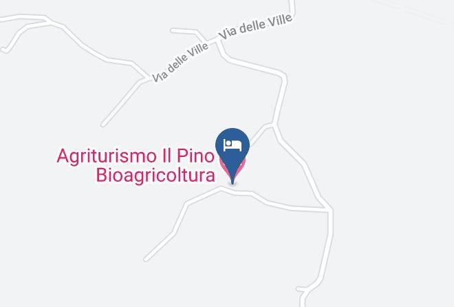 Arezzo - Agriturismo Il Pino Bioagricoltura Maps