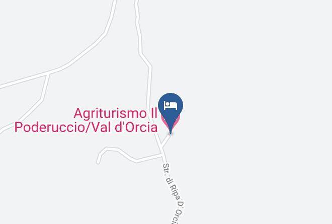 Siena - Agriturismo Il Poderuccio Val D'orcia Maps