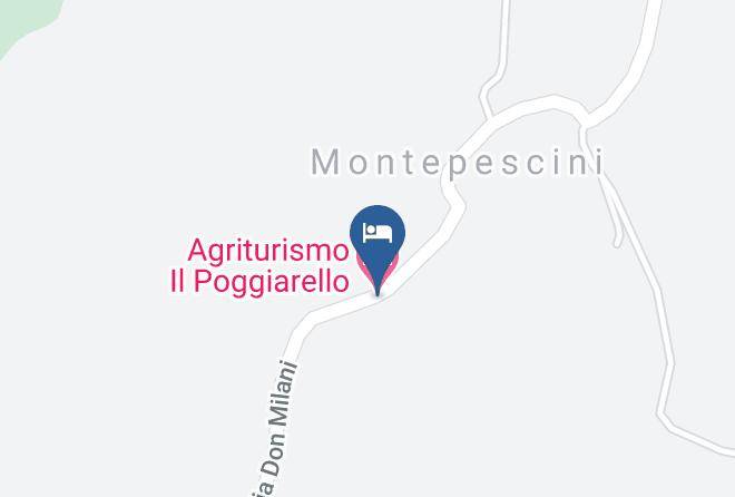 Siena - Agriturismo Il Poggiarello Maps