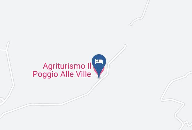 Florence - Agriturismo Il Poggio Alle Ville Maps