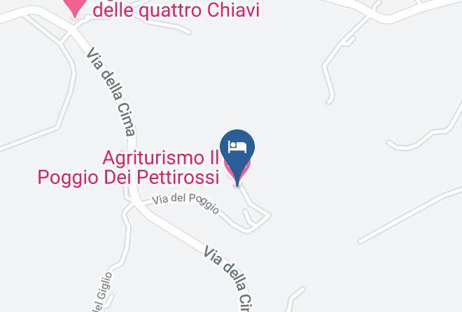 Perugia - Agriturismo Il Poggio Dei Pettirossi Maps