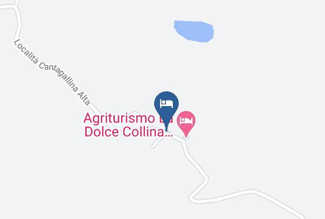 Perugia - Agriturismo Il Poggio Di Cantagallina Maps