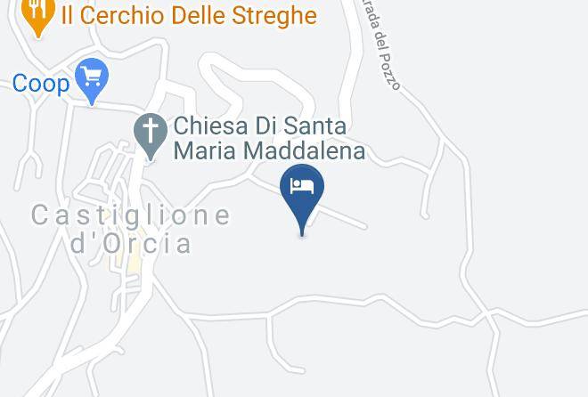 Siena - Agriturismo Il Pratone Maps