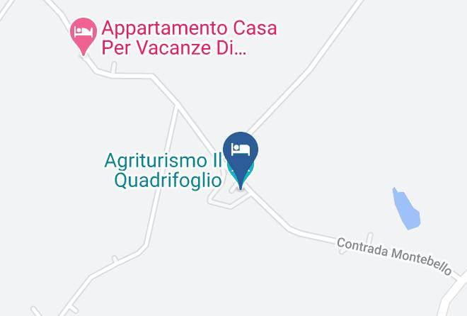 Campobasso - Agriturismo Il Quadrifoglio Maps