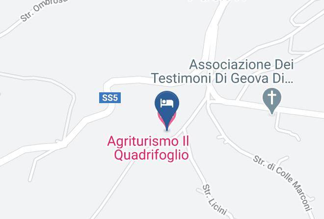 Chieti - Agriturismo Il Quadrifoglio Maps