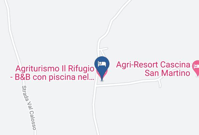 Asti - Agriturismo Il Rifugio B&b Con Piscina Nel Monferrato Moasca Maps