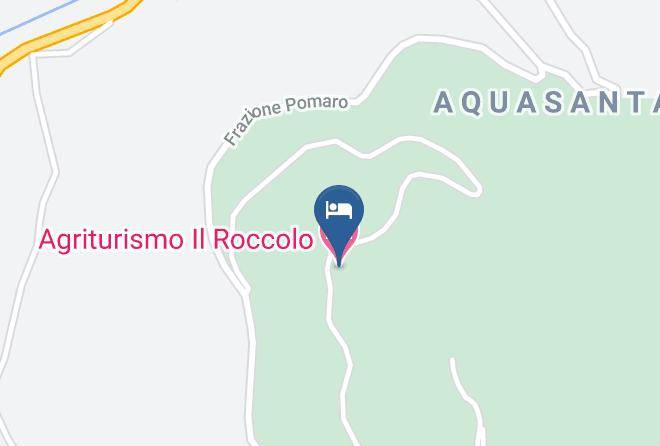 Ascoli Piceno - Agriturismo Il Roccolo Maps