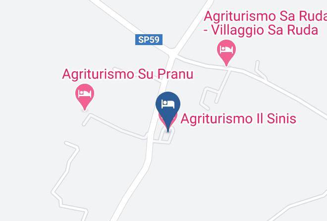 Oristano - Agriturismo Il Sinis Maps