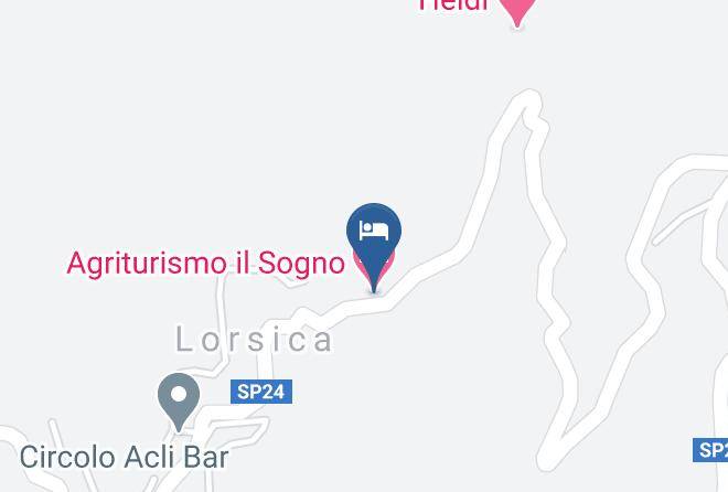 Genoa - Agriturismo Il Sogno Maps