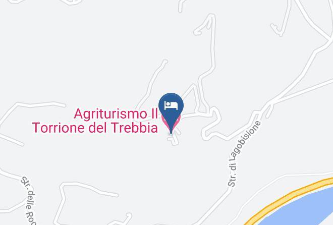 Piacenza - Agriturismo Il Torrione Del Trebbia Maps